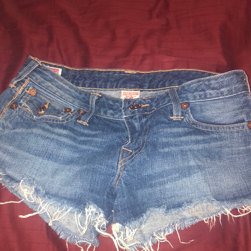 True religion jean shorts
